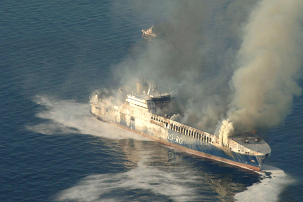 2008.02.06-10. - Požar na brodu Und Adriyatik